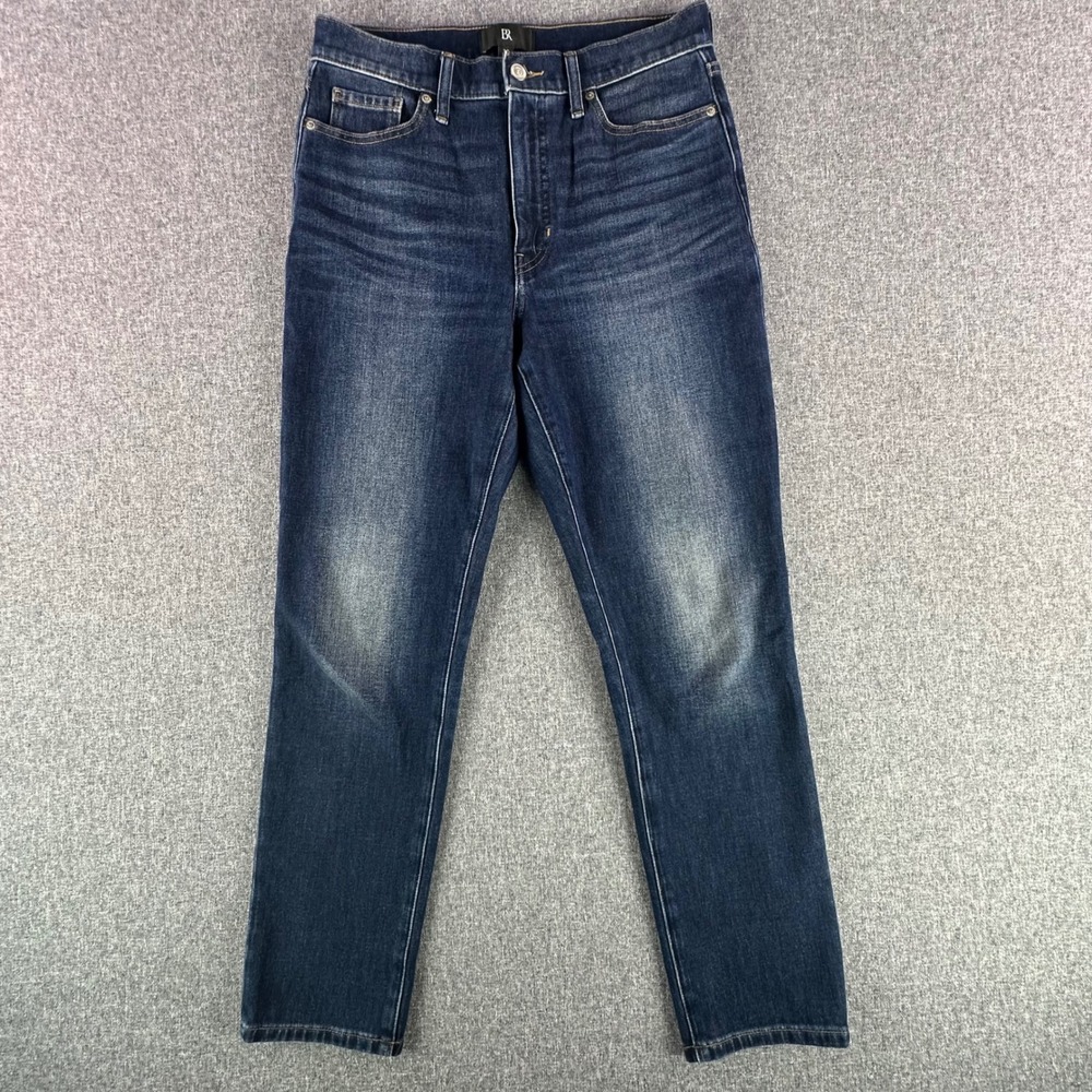 Banana Republic Jeans Womens 29 Straight Leg Dark Wash Stretch EXCELLENT